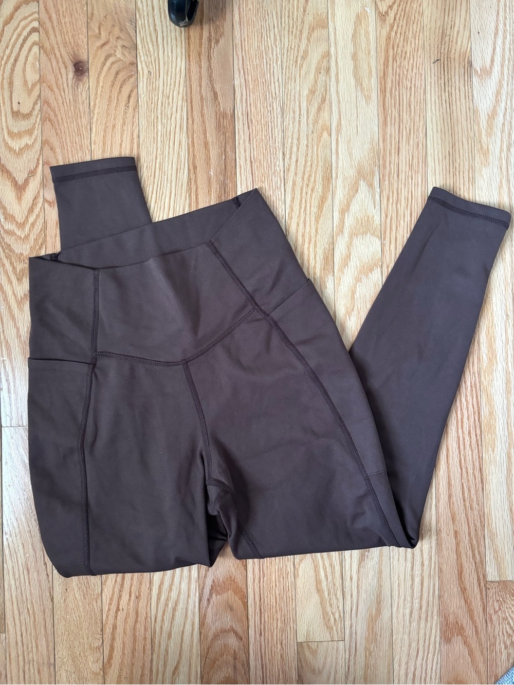 Avia High Rise Leggings Women’s Size S Brown Performance Yoga Gym Athletic Pants - Picture 7 of 10